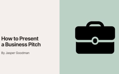 How to Present a Business Pitch